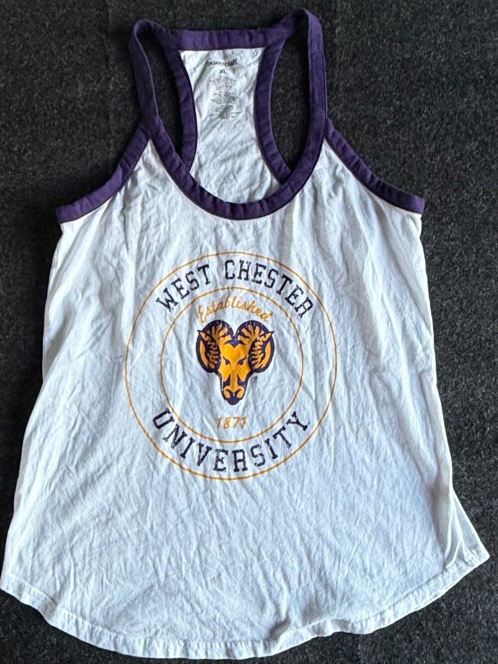 West Chester University Women’s XL Racerback Tank Top